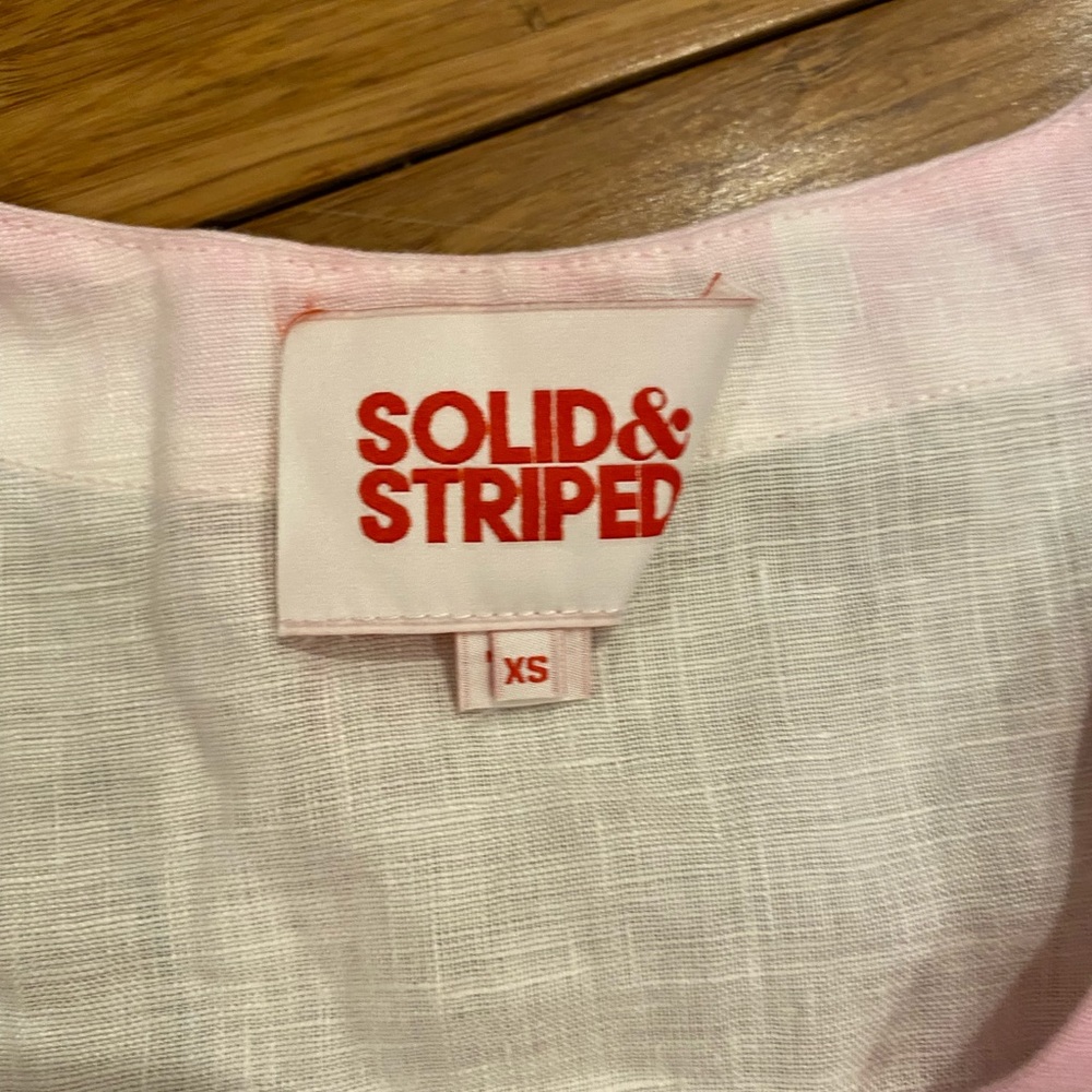 BNWT Solid and Striped Tye Dye Maxi Dress - Picture 10 of 13